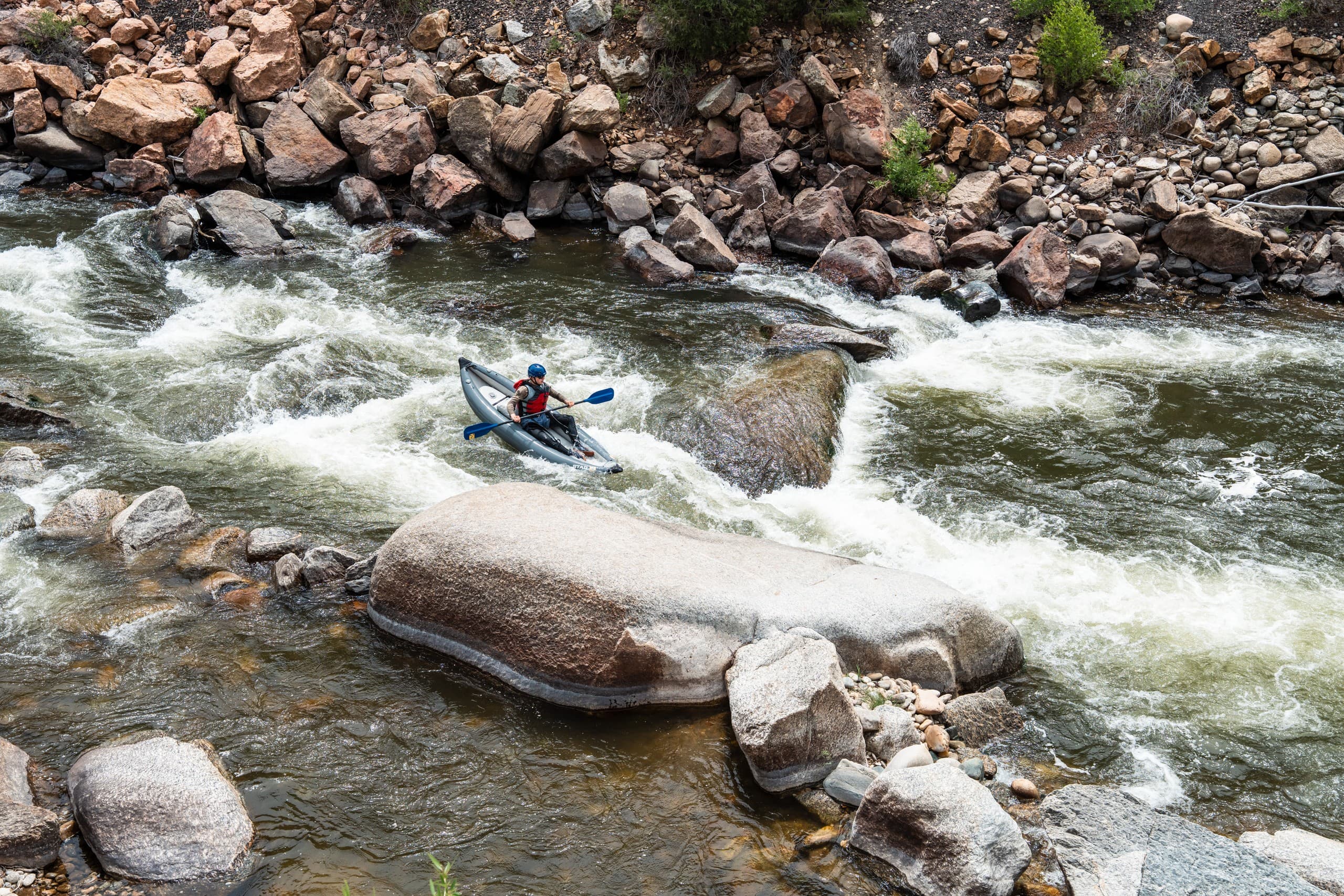Inflatable Kayak Lower Browns Canyon: Class III Rapids & Mountain Views Near Buena Vista photo 4