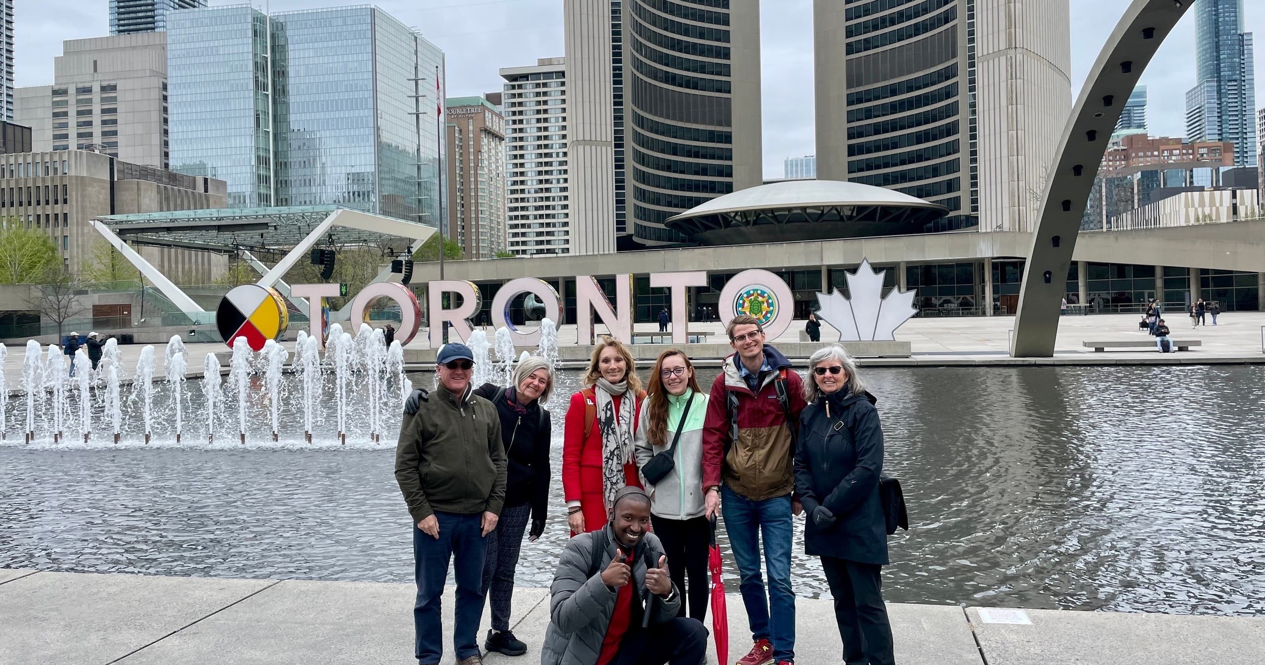 Historical Walking Tour of Toronto’s Discovery District with Toonie Tours