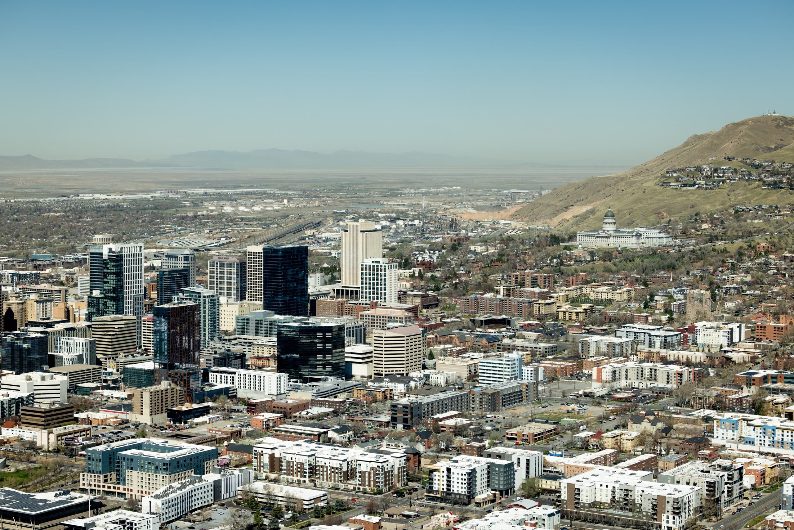 Helicopter Tour Over Salt Lake City: Downtown, Great Salt Lake & Wasatch Views