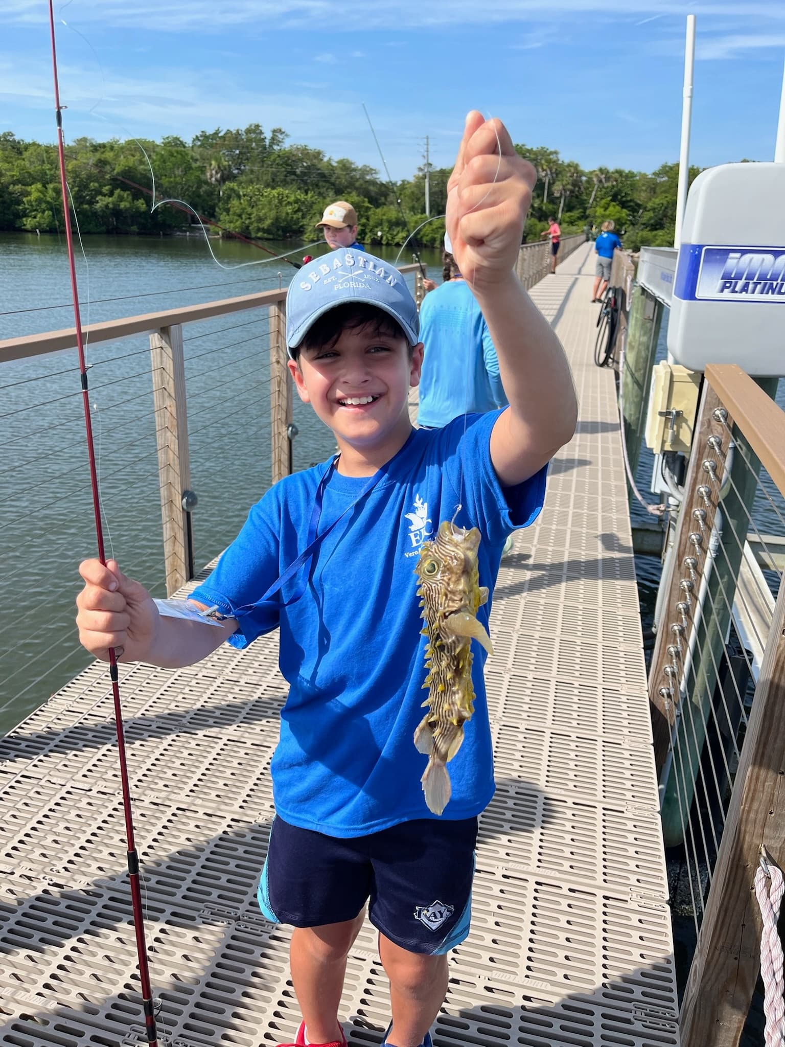 Family Fishing Fun Day at ELC: Ethical Catch-and-Release Adventures in Vero Beach Lagoon