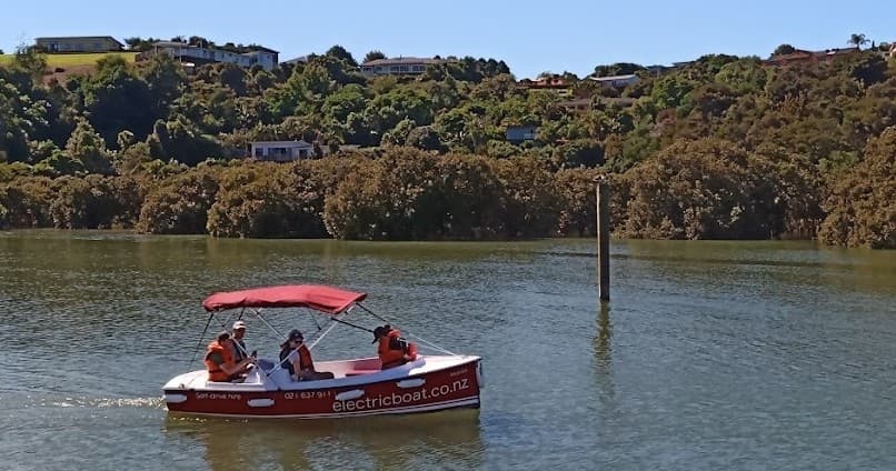 Explore Akaroa by Self-Drive Electric Boat: A Beginner-Friendly Water Adventure in Northland, NZ