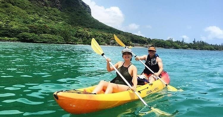 Rainforest Kayak Adventure in Kaaawa, Hawaii