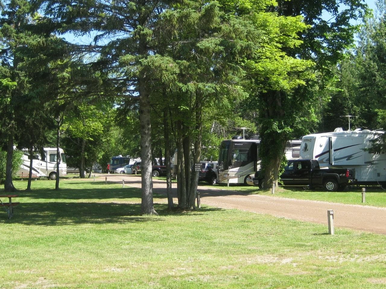 Camping & Outdoor Recreation at Tee Pee Campground near Mackinaw City