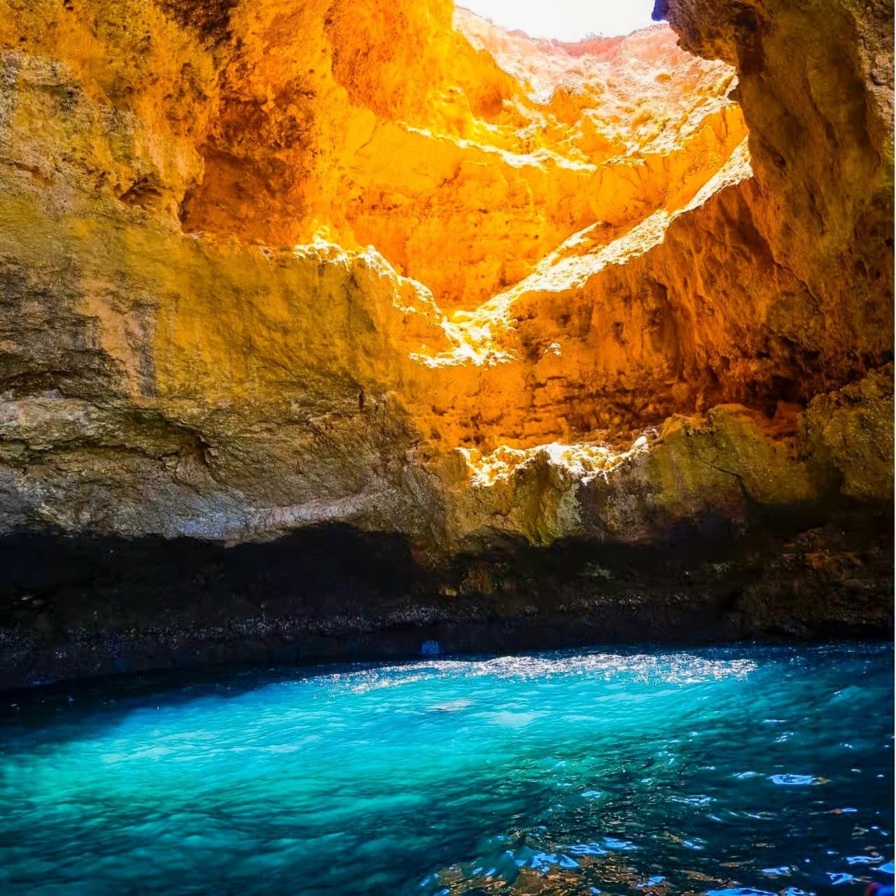 RIB Adventure to Benagil Grottos from Portimão: Cliffs, Caves & Sunset Cruise photo 2