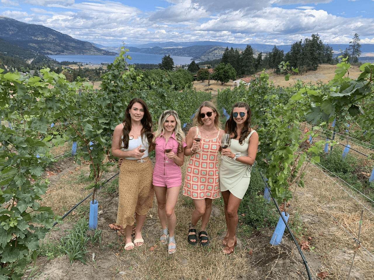 Wine Tasting & Scenic Views with Wine Boss Tours in West Kelowna
