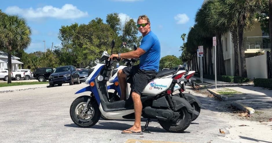 Explore Key West on a Scooter with Barefoot Billy's