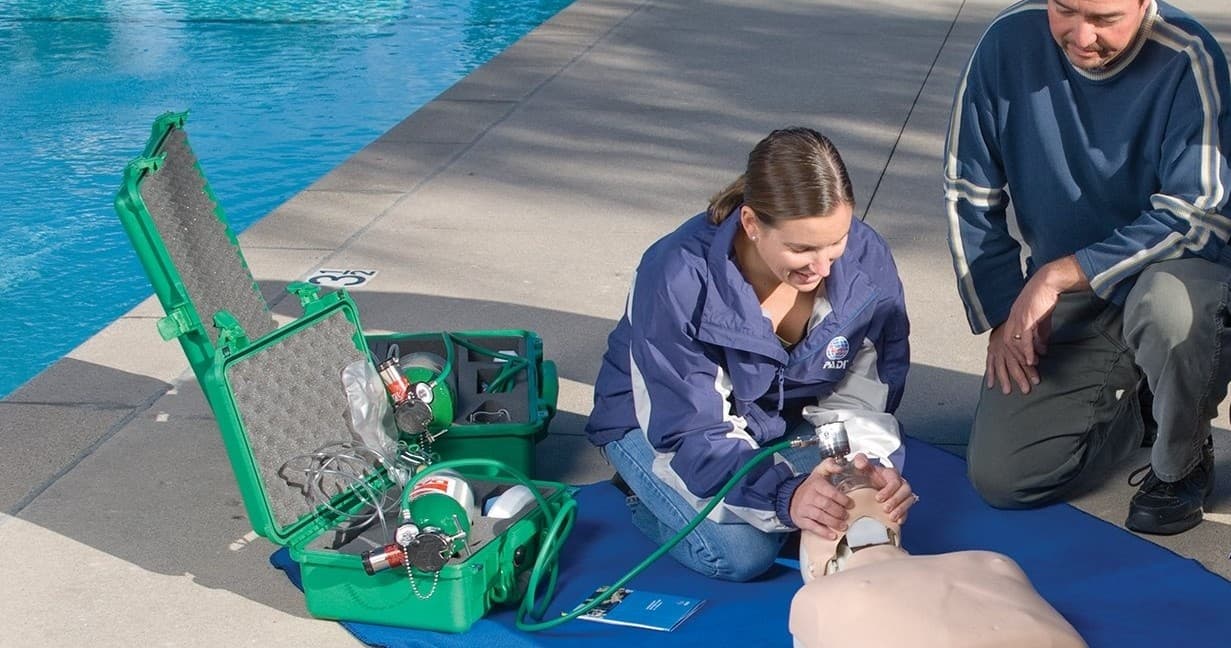 Emergency First Responder Training with Nike Diving in Mazzarò
