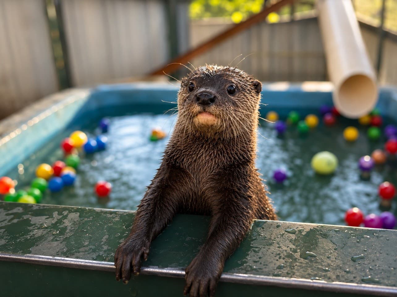 Otter Encounter: Meet Jerry Lee — Asian Small-Clawed Otter Experience in Grand Saline