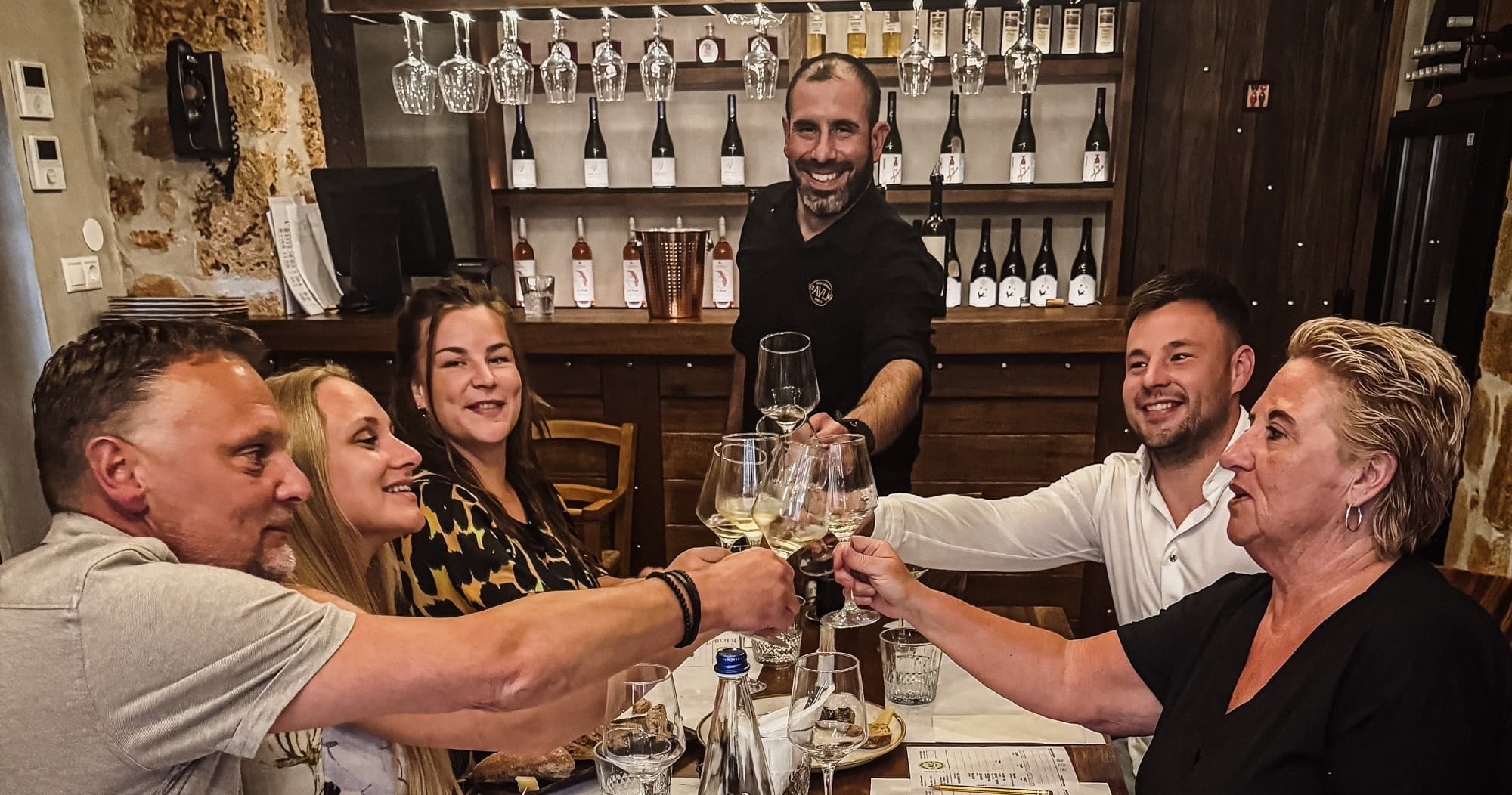 Cretan Wine Tasting at Avli Malia Restaurant