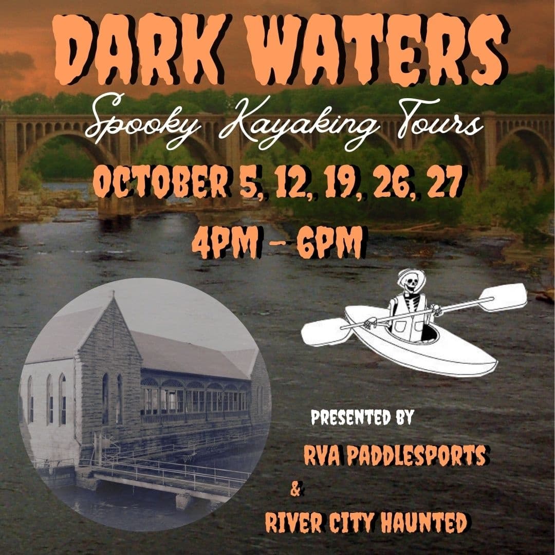Dark Waters: Spooky Paddling Tours on Richmond's Historic Canal