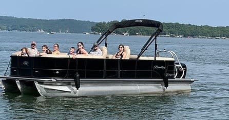 Pontoon Rentals at Station 46 Marina, Lake of the Ozarks