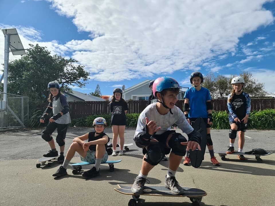 Kids Surf & Skate Holiday Program at Paekakariki Beach Kapiti Coast Summer Camp photo 4
