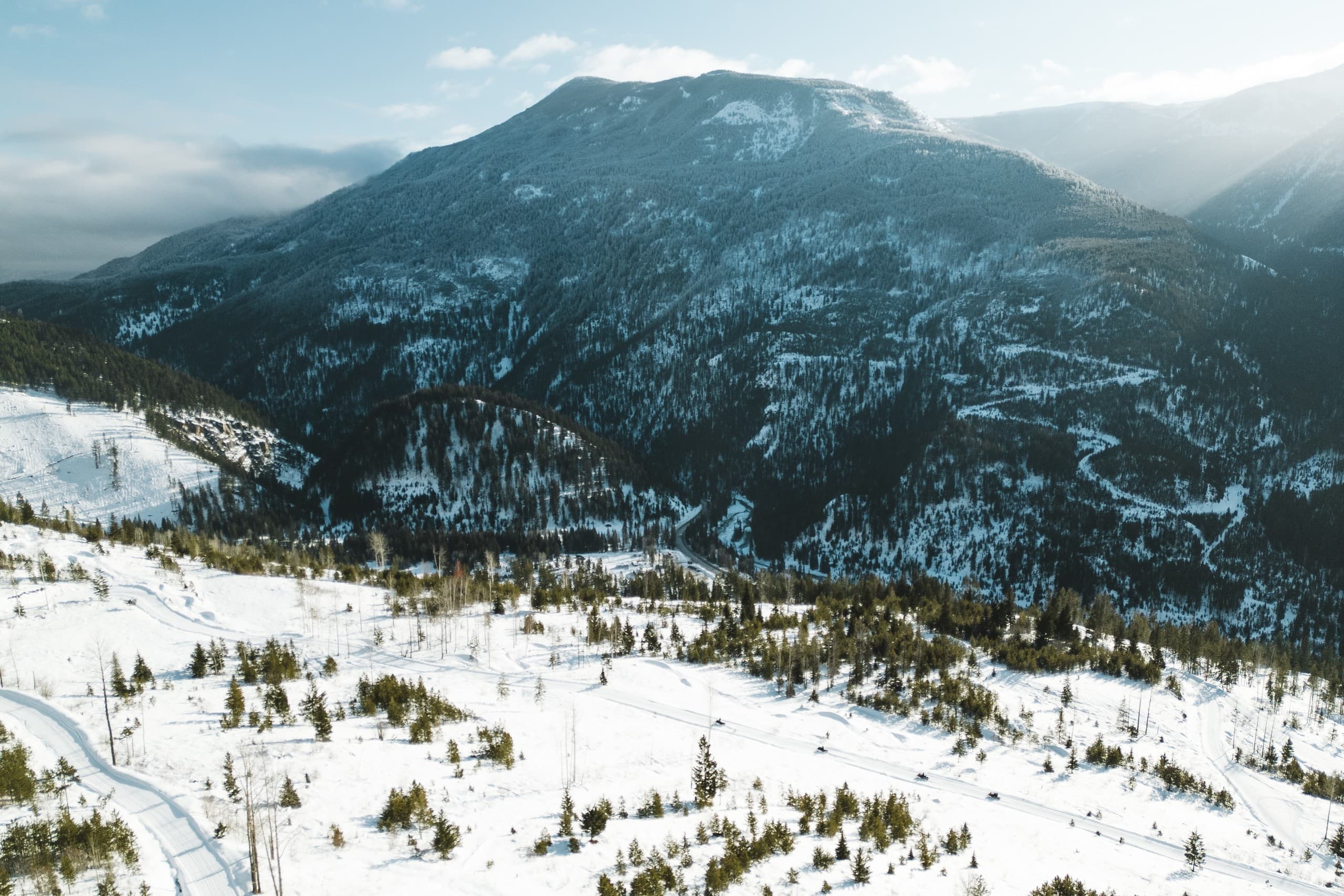 Taste of the Valley Snowmobile Tour: Beginner Snowmobiling in Panorama, BC photo 2
