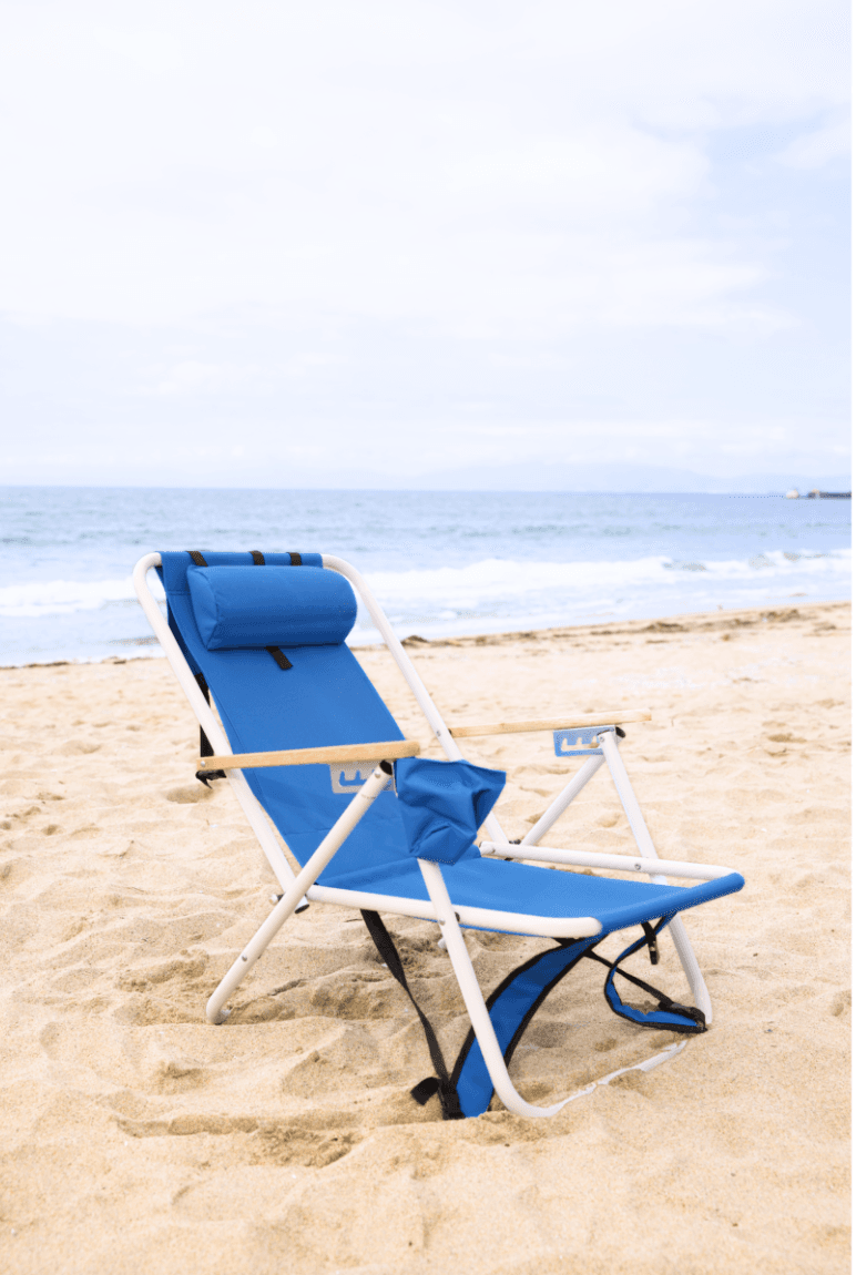 Shoreline Beach Chair Comfort at Beachside Bike Rental