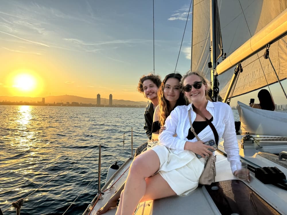 Sunset Cruise Barcelona with Vela Boat Trip Barcelona