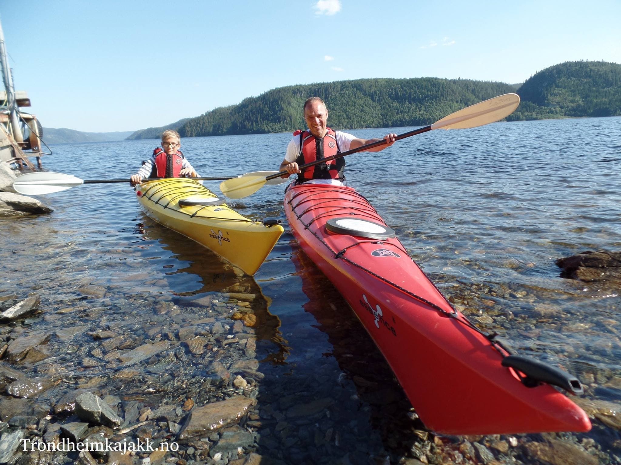 Sea Kayak Rental at Nyhavna with Trondheim Kajakk