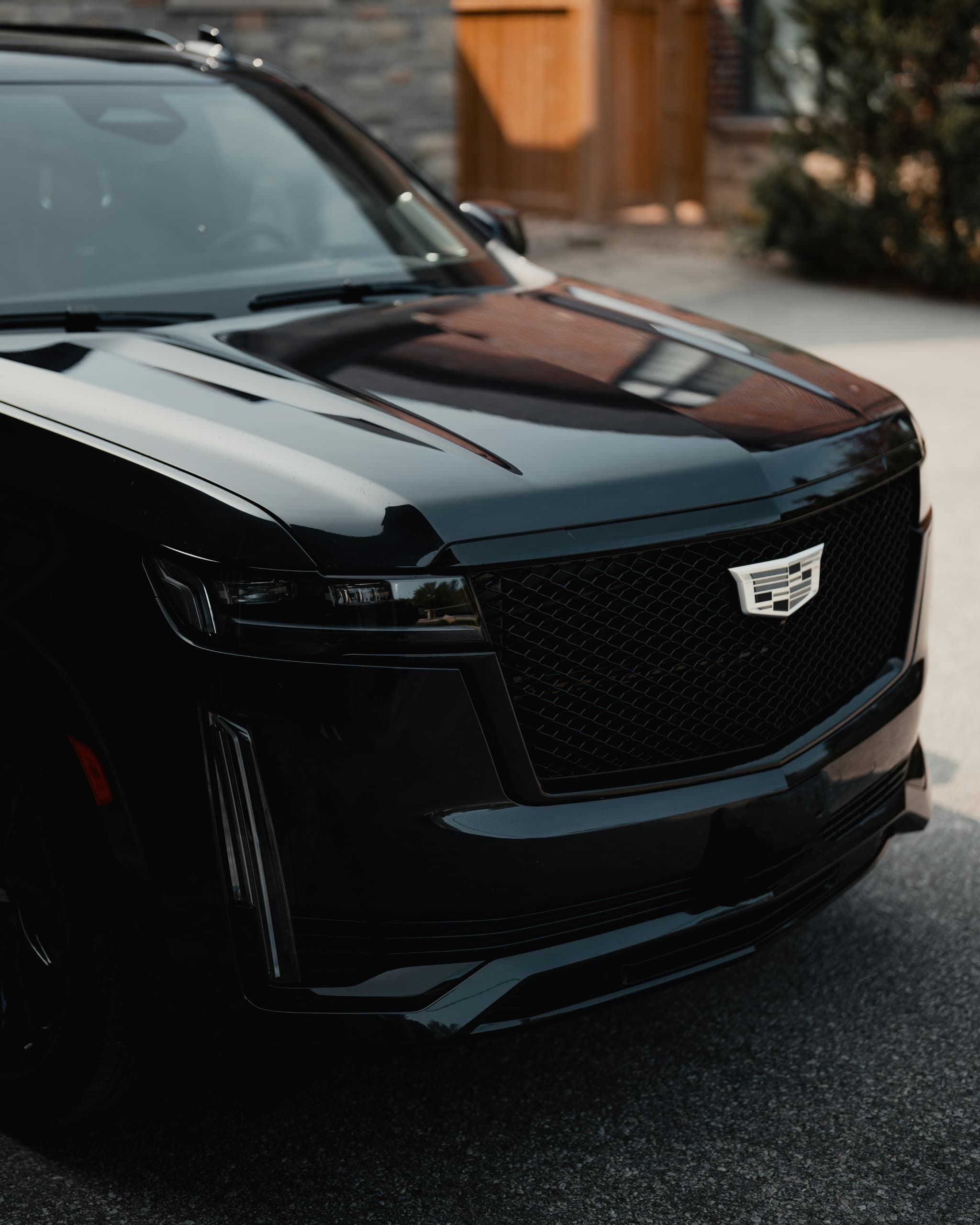 Experience Austin in Style with Premium Black Cadillac Escalade Service