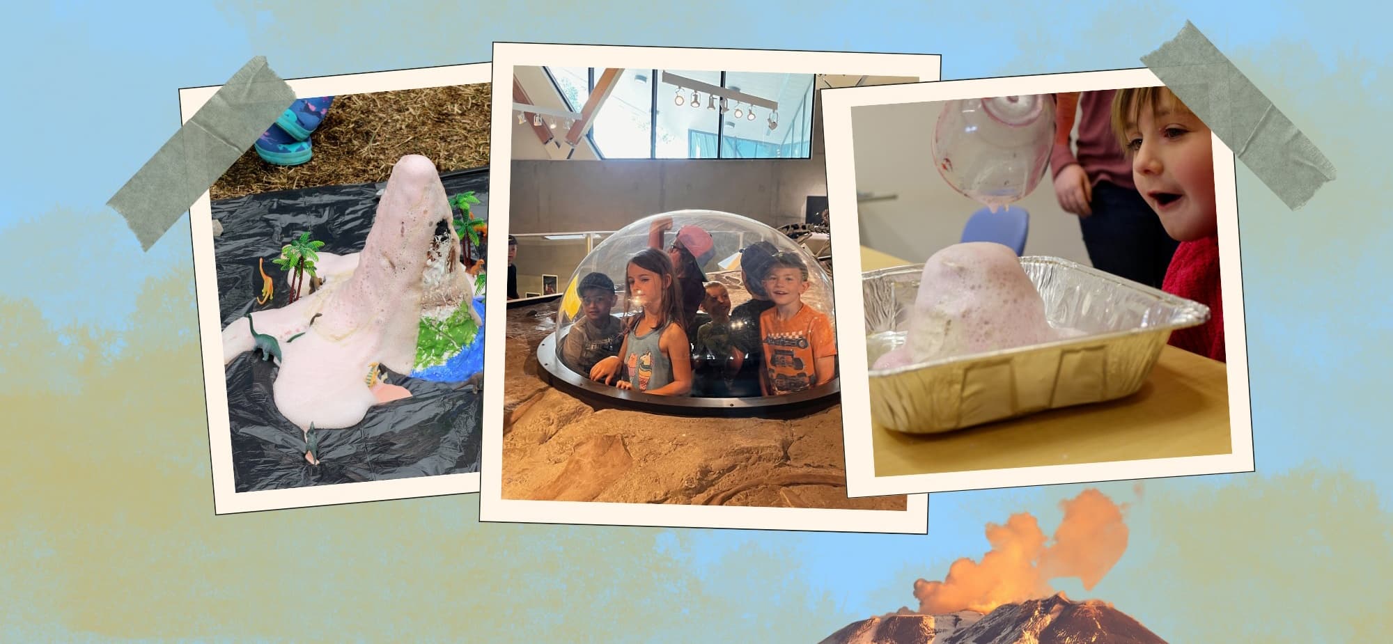 Spring Break Volcanoes! Hands-On Eruptions at the Dinosaur Museum in Wembley, AB