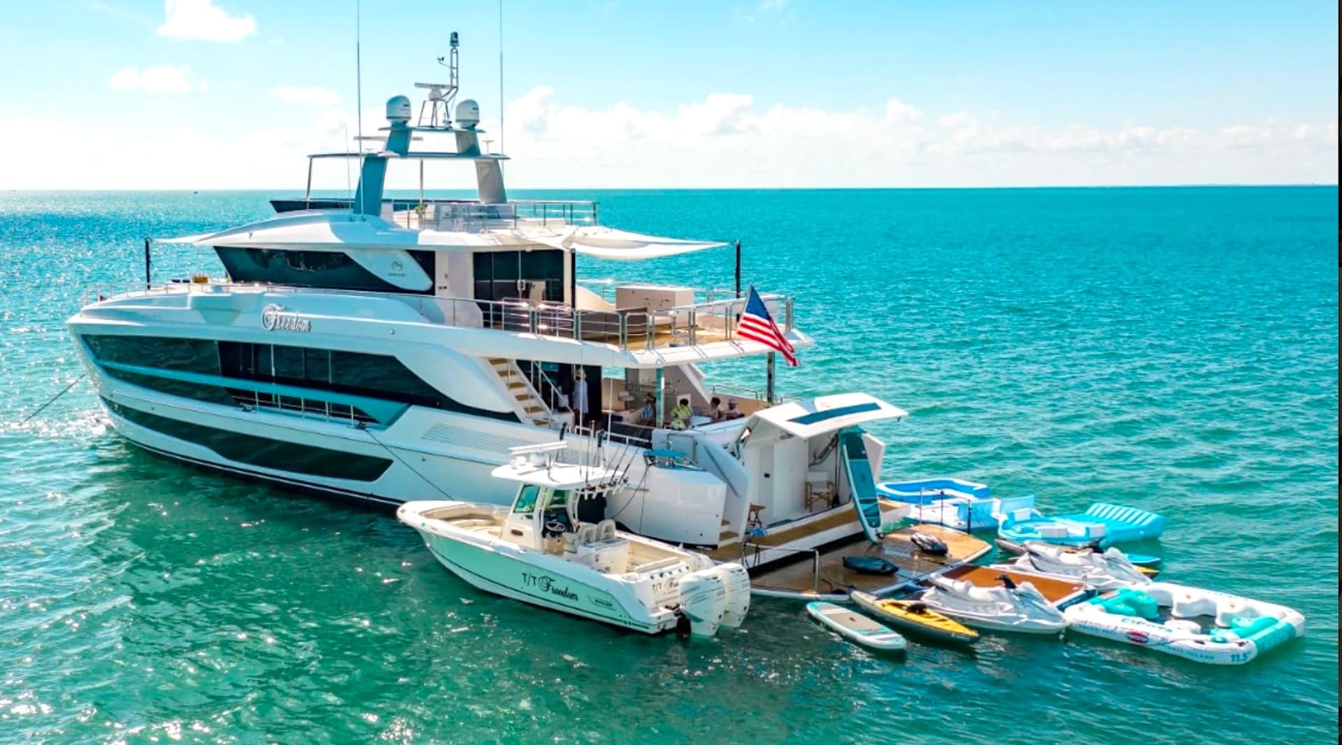 Luxury Yacht Journey with Miami Boat Experts in Miami Beach