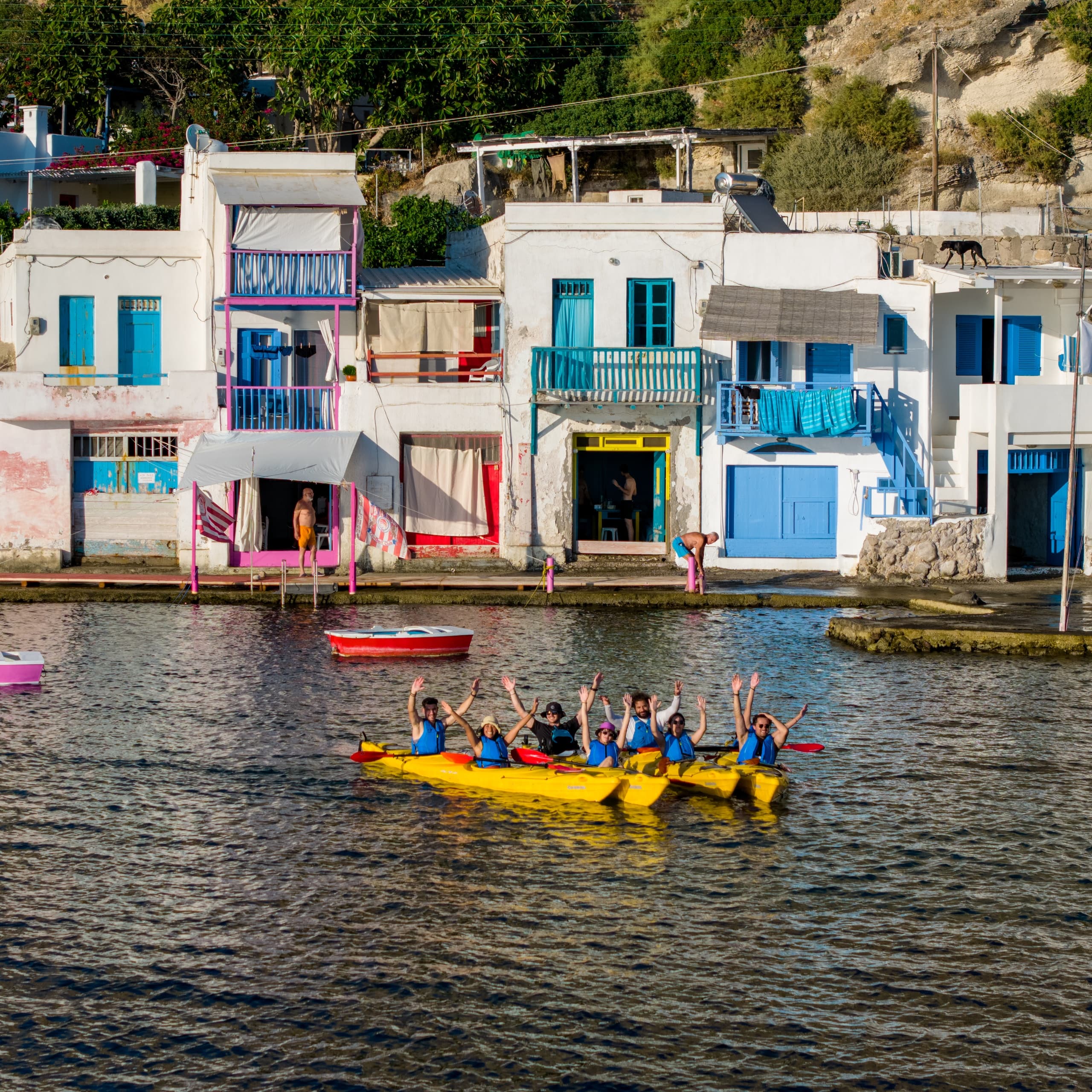 Sunset Kayak Tour to Klima with Riptide Milos Kayak
