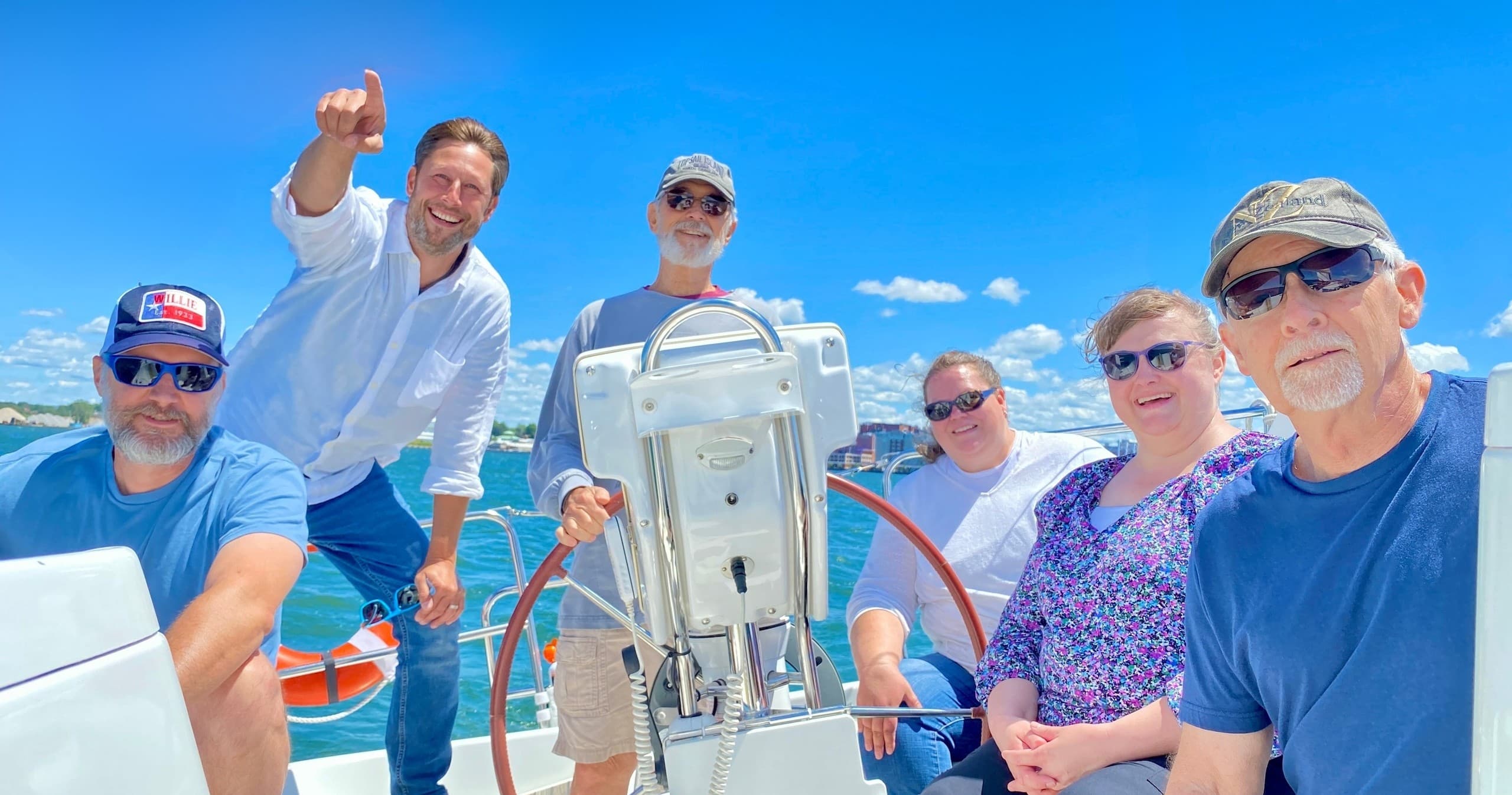 Full-Day Lake Erie Sailing Expedition from Erie - Hands-On Offshore & Sunset Return photo 2