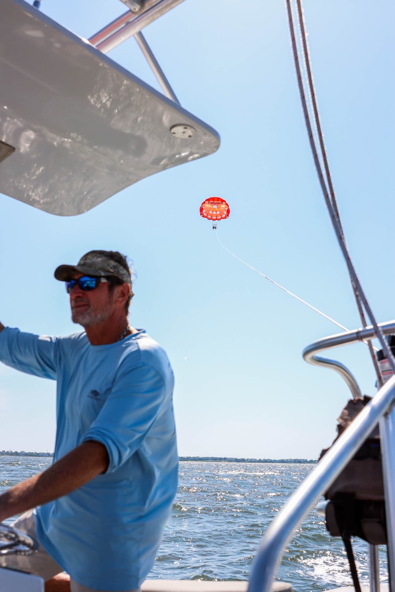 Parasail Over Roanoke Sound: Extreme Parasailing in Manteo, NC photo 3