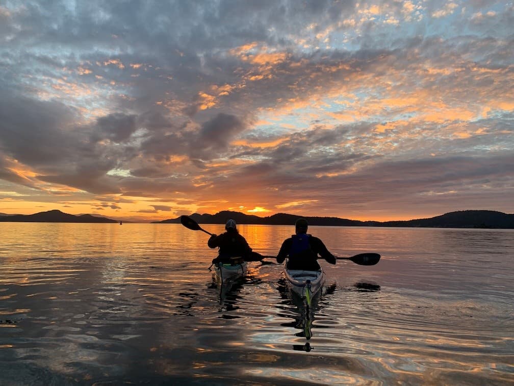 Night Glow Paddle: Bioluminescence Darkness Adventure on Saturna Island photo 1