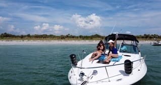 Sun-Kissed Boat Trip with Saltwater Getaway in St. Petersburg
