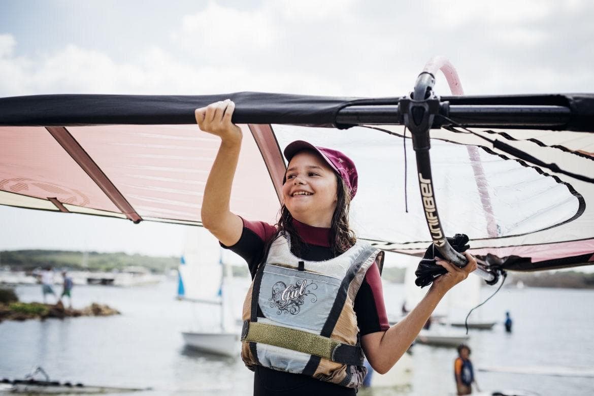 Water Activities & Wind Fornells: Kids' Windsurfing Adventure