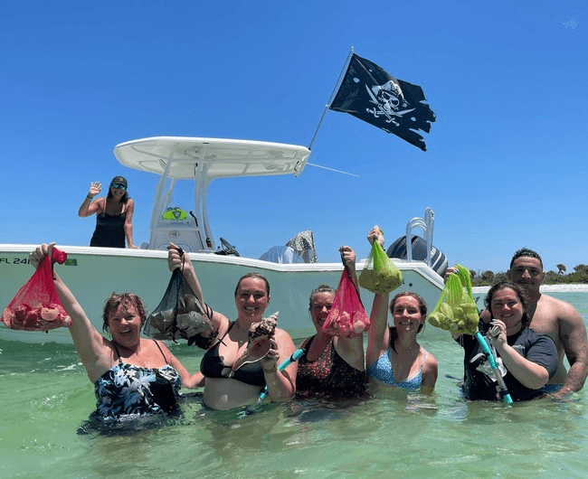 Shelling Adventure with Nauti Aquatic Adventures in Placida