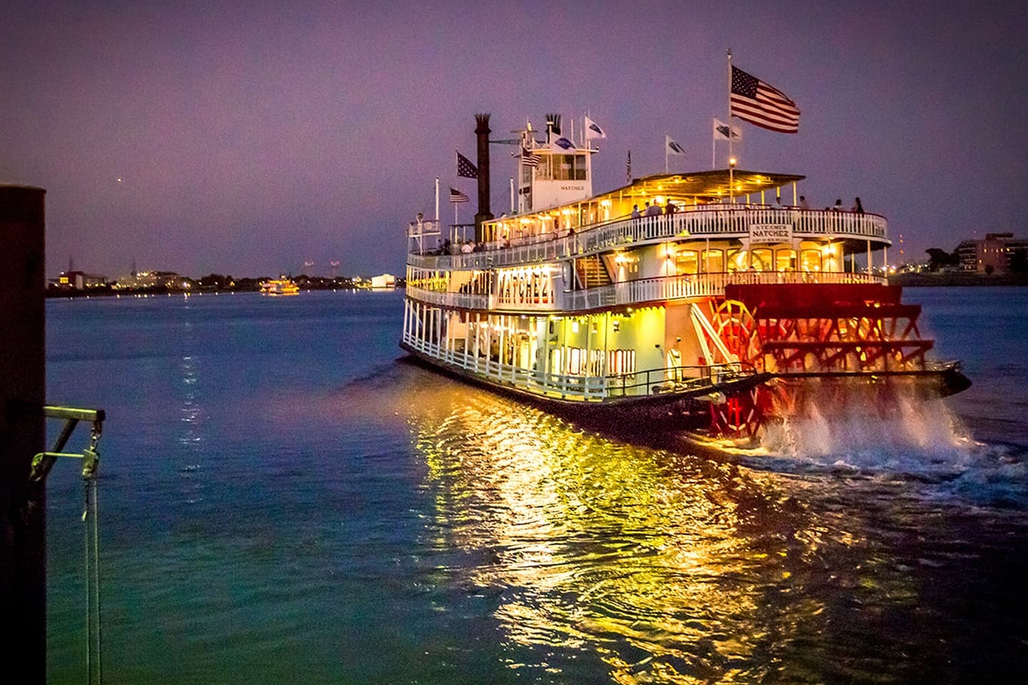 Dinner Jazz Cruise on Mississippi with New Orleans Steamboat Co.
