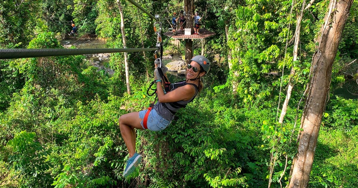 Rainforest Canopy Zipline | Air Activities in San Juan | Zipline