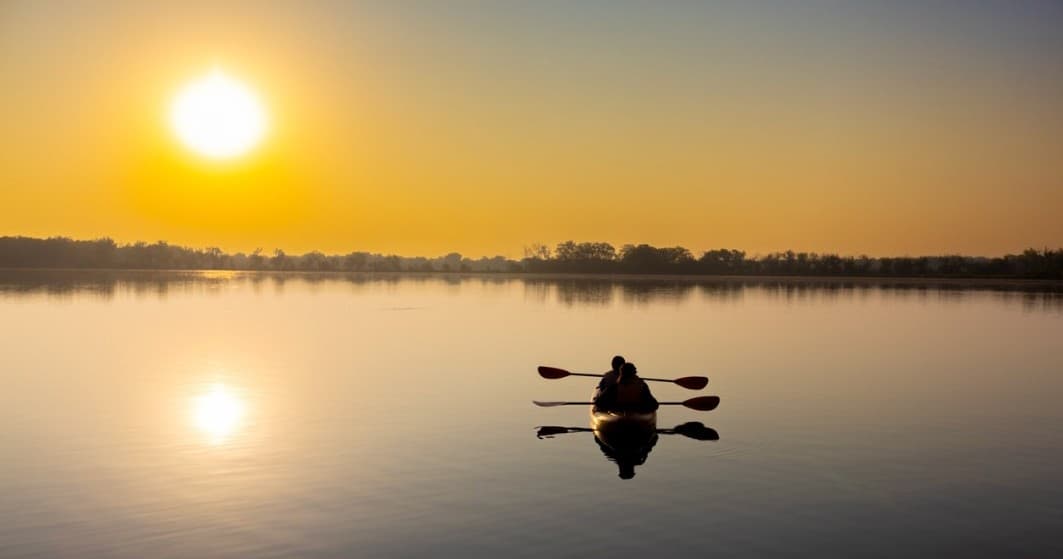 Member Sunset Paddle at Marshall in Middleton, WI