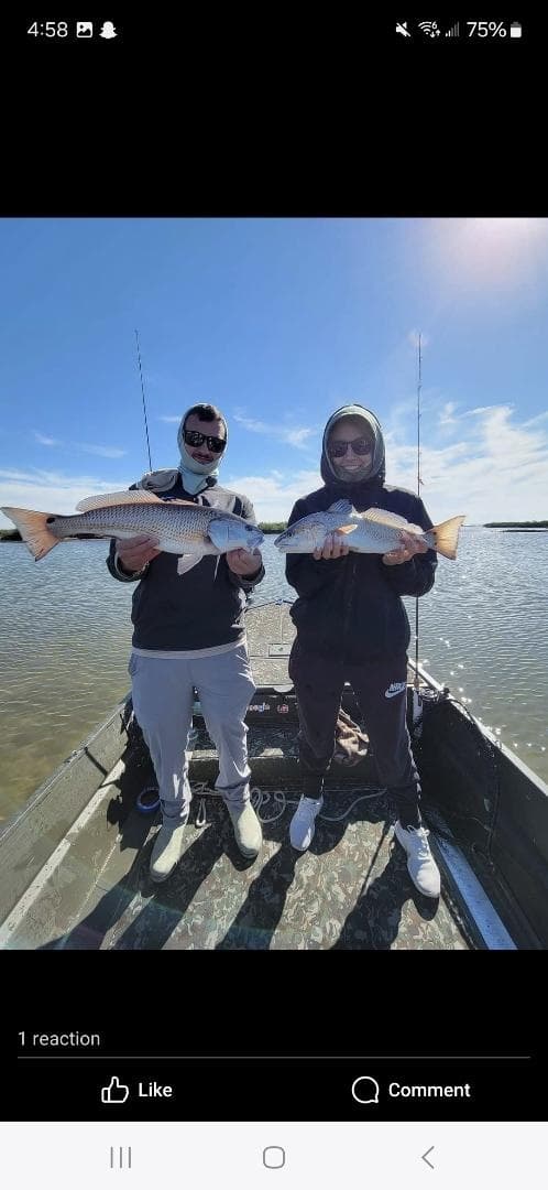 Mudboat Fishing by Light Lines and Good Times in Spring Hill