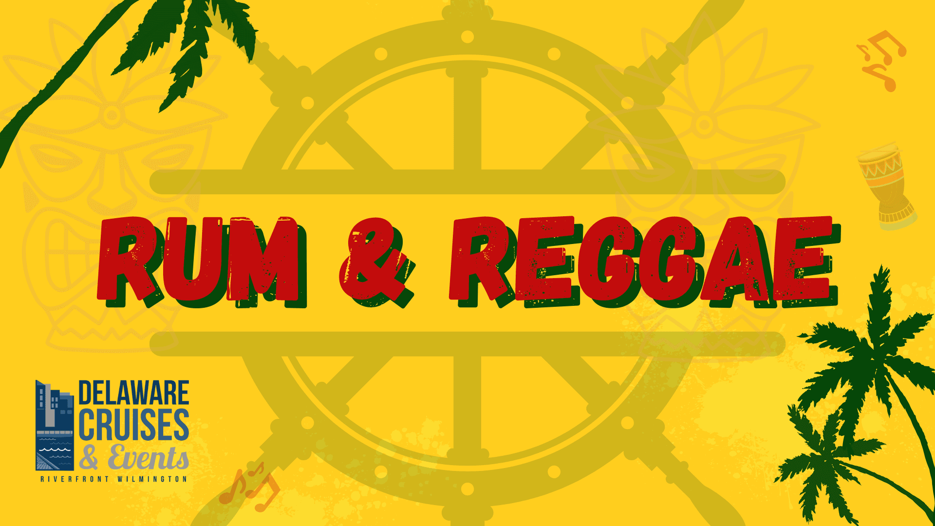 Water-Activities: Rum & Reggae Sunset Cruise with Delaware Cruises & Events