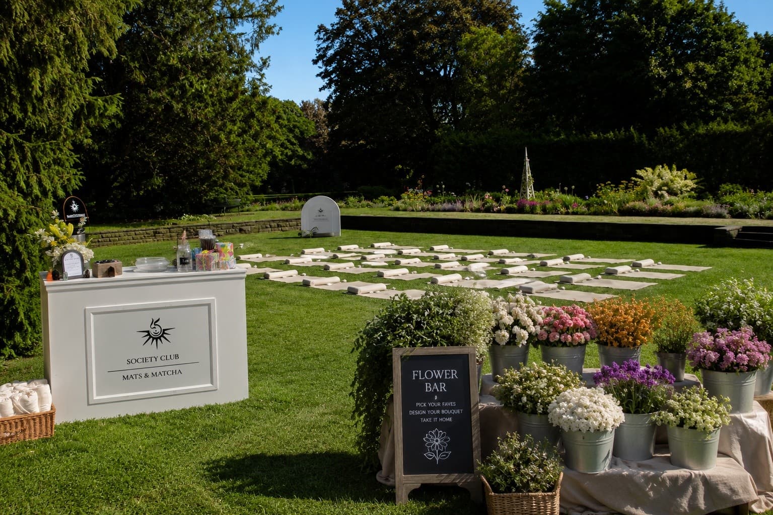 Petals & Pilates at Parkwood Estate: An Oshawa Outdoor Wellness Evening