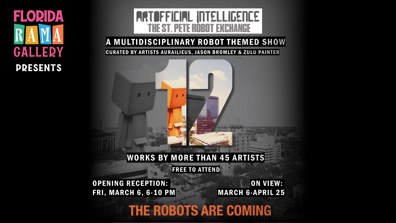 ARTofficial Intelligence: Robot Art at FloridaRAMA in St. Petersburg