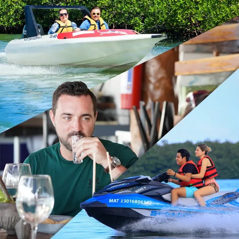 Thrilling Water Adventures with Marina Jungle Tour Adventure