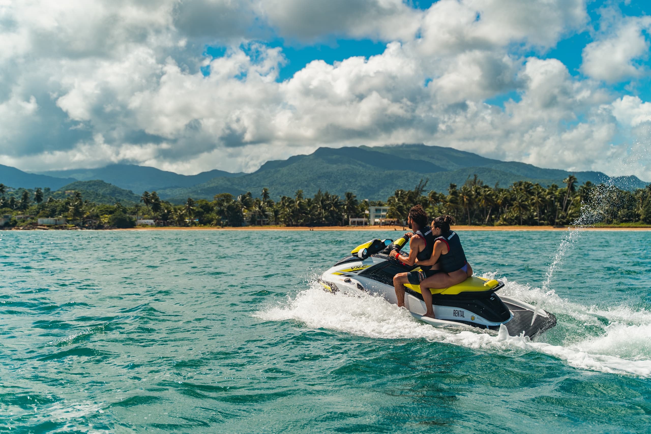 Luquillo Beach Jet Ski Tour with Scenic Photography