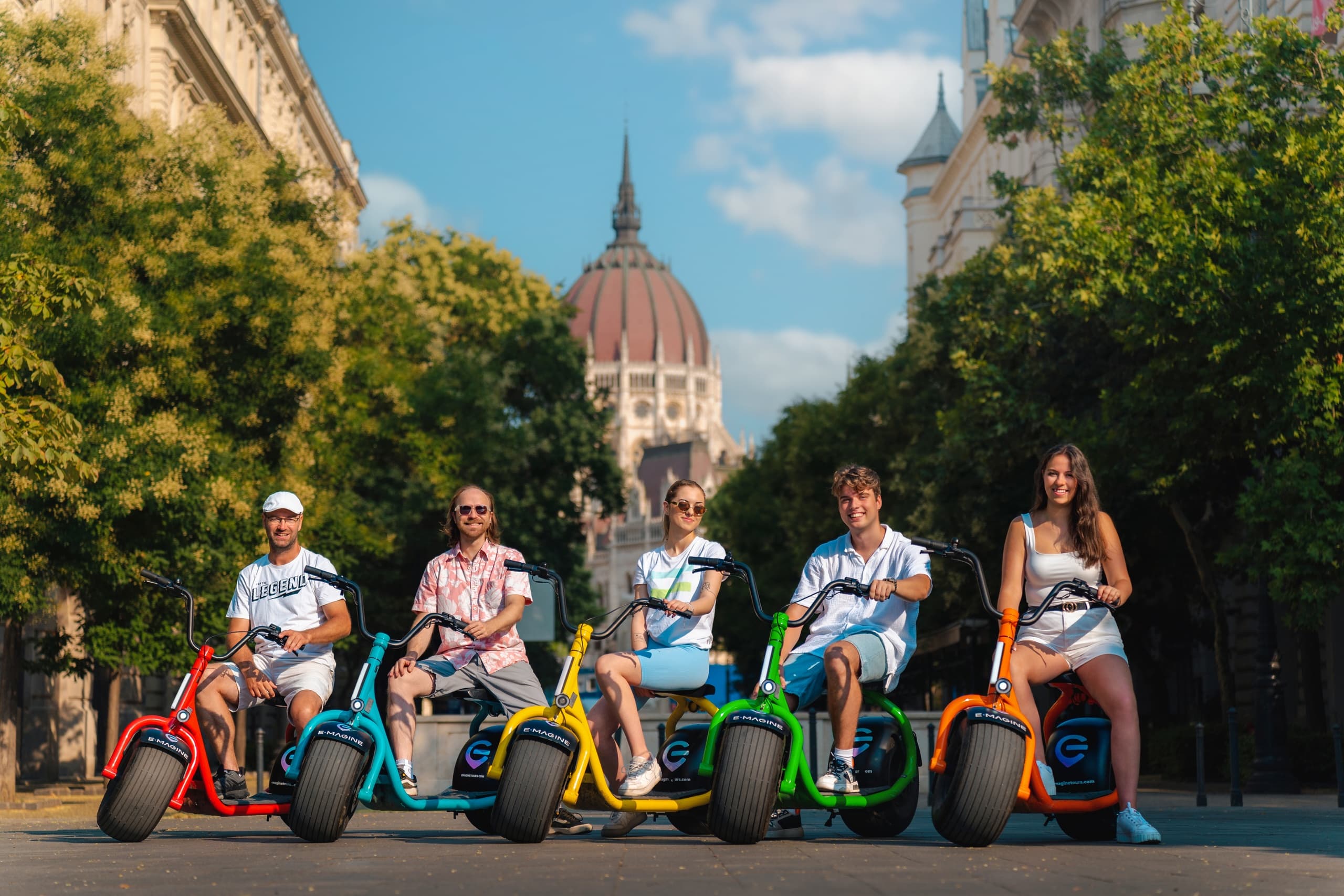 Electric Scooter Tours with E-Magine Tours in Budapest