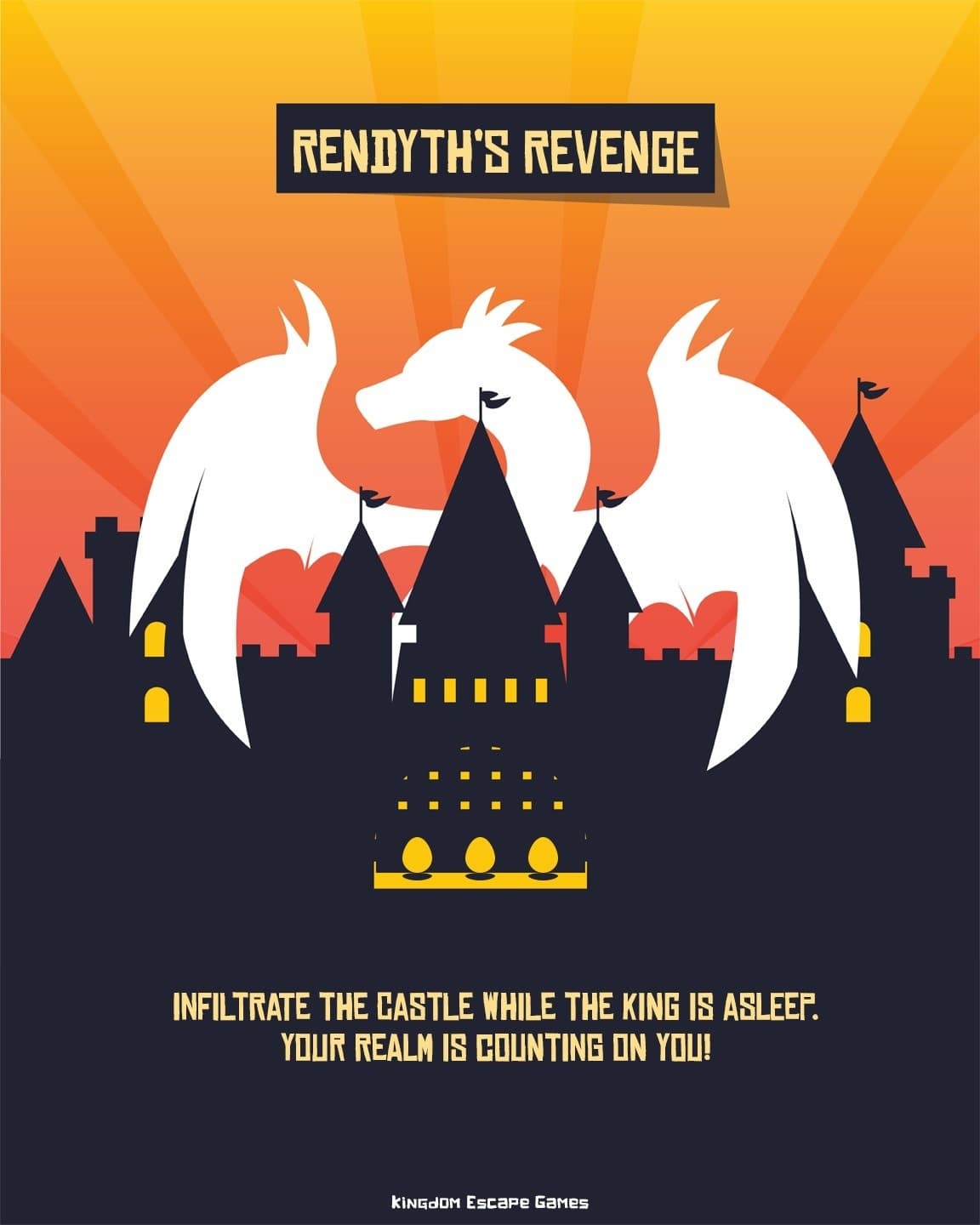 Land Adventures with Rendyth's Revenge at Kingdom Escape Games