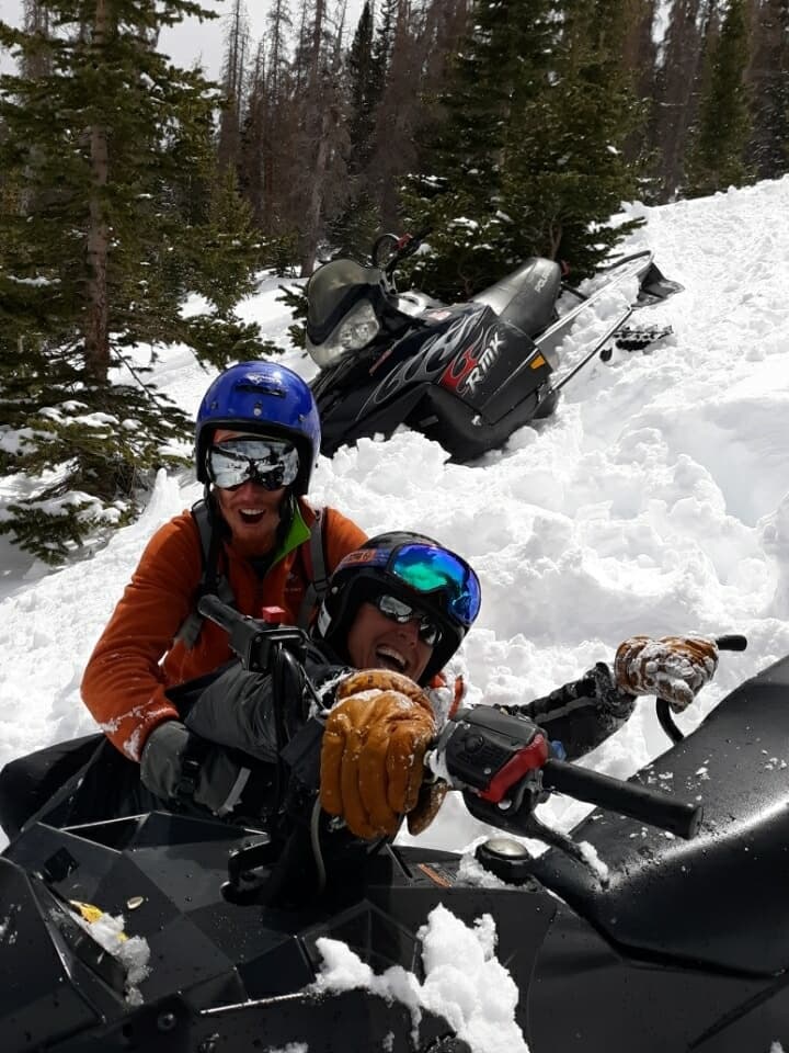 High-Paced Snowmobile Tours with Monarch in Salida