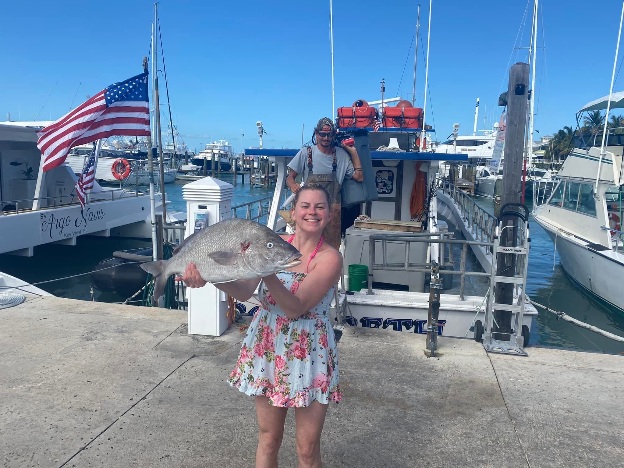 Cora Beth Fishing team