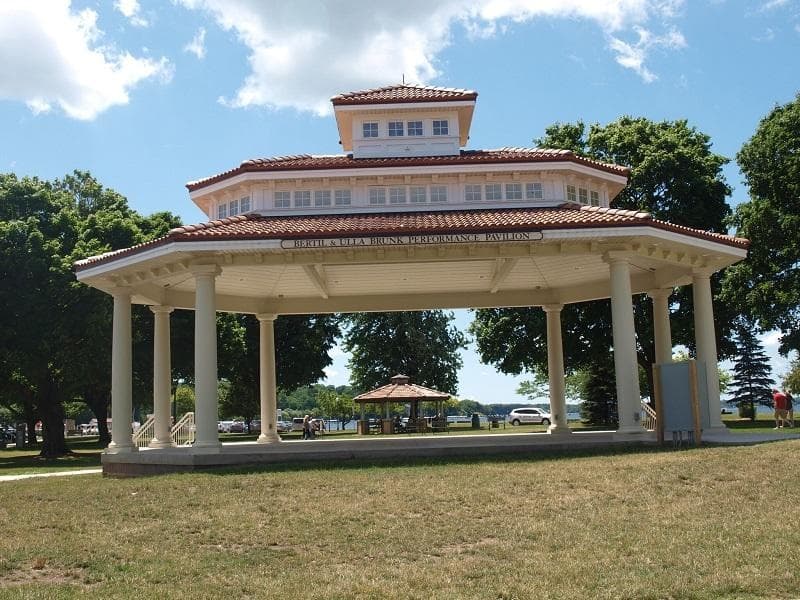 Private Party at Flat Iron Park-Brunk Pavilion, Lake Geneva