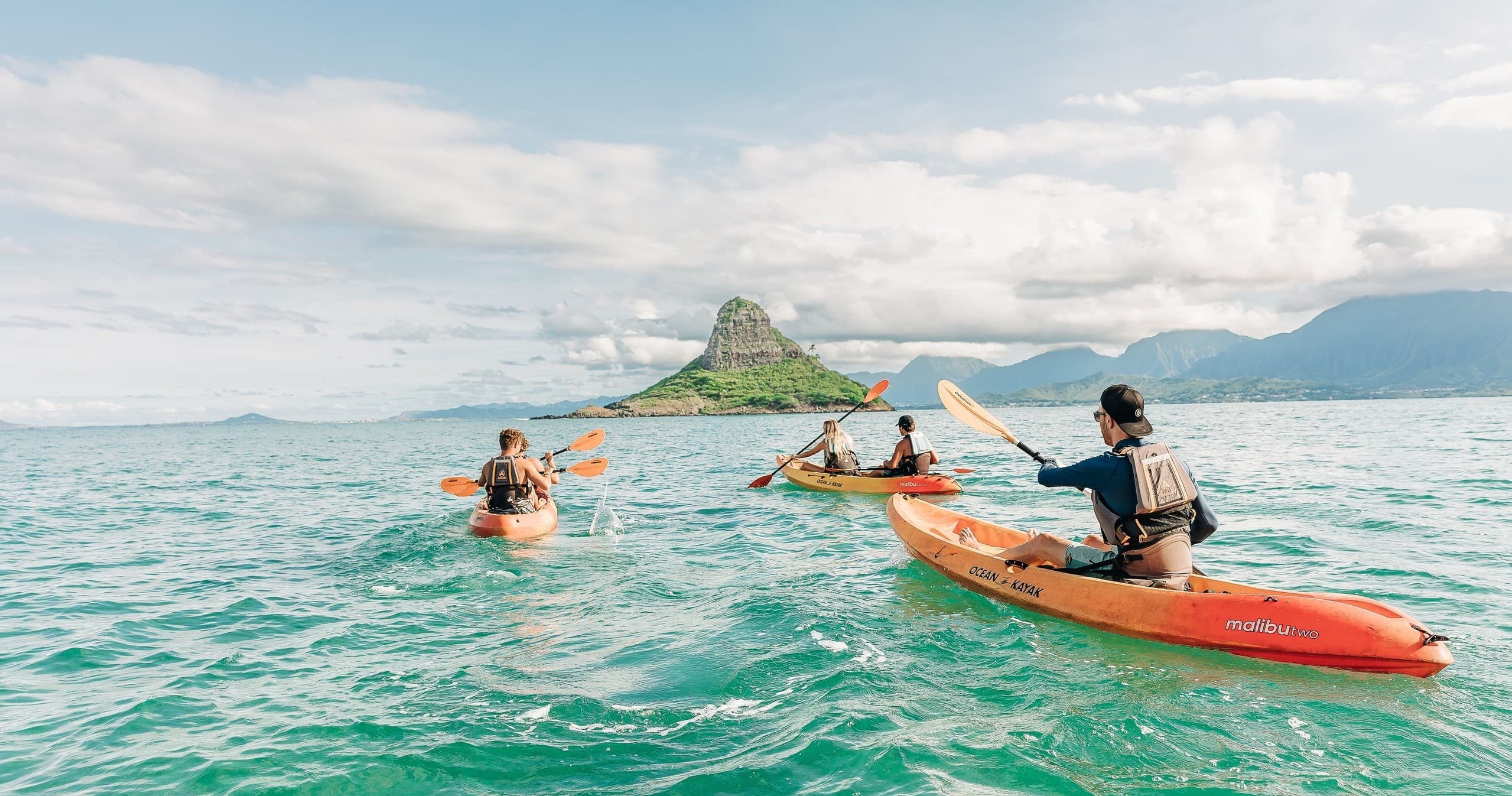 SUP in Kaneohe, Hawaii