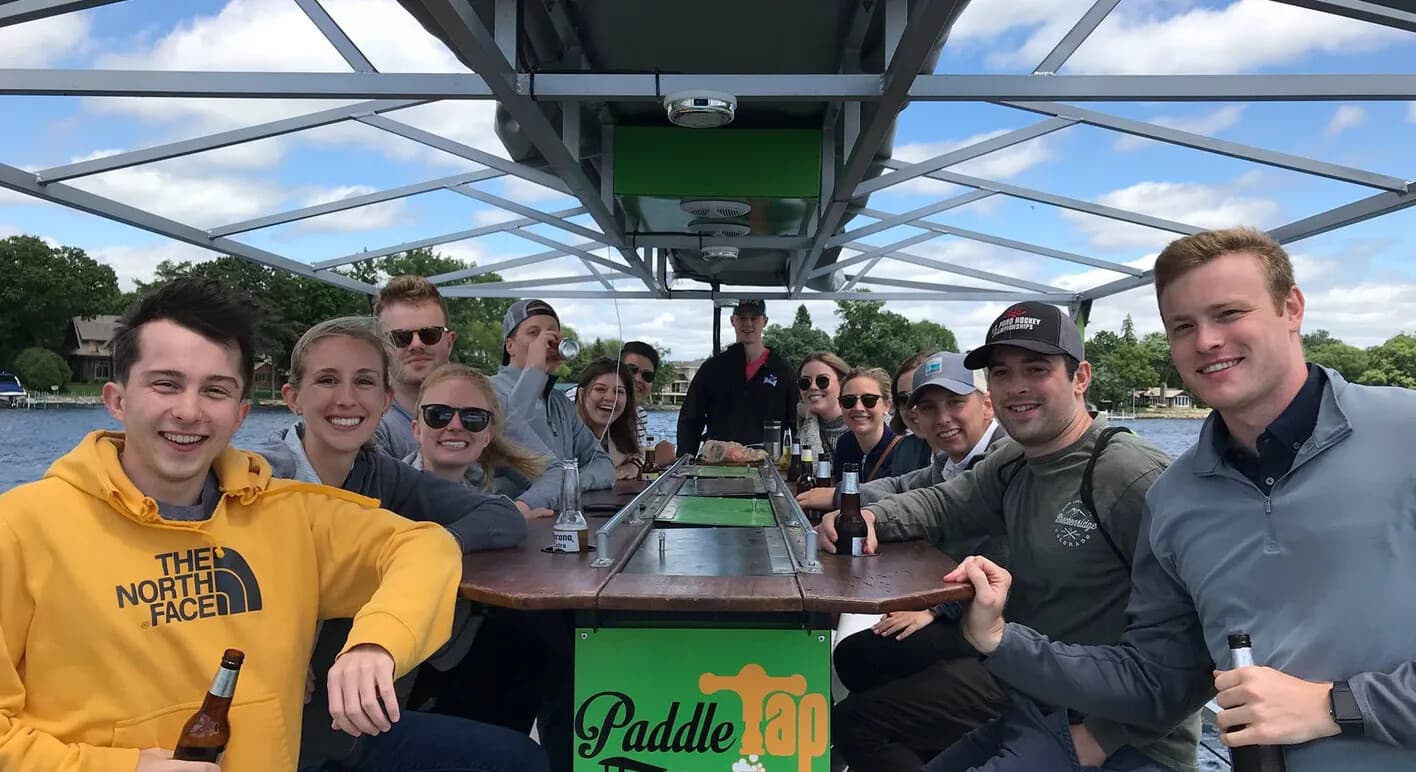 Pedal and Party on Lake Minnetonka: Excelsior Original Pedal Boat Cruise
