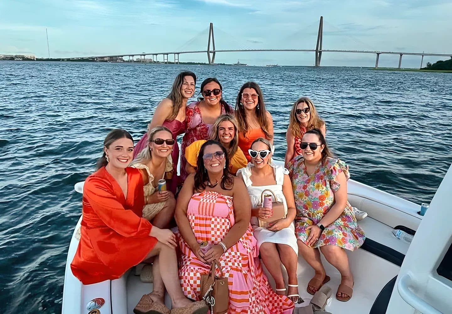 Charleston Bachelorette Boat Cruise: 2-Hour Shem Creek Celebration