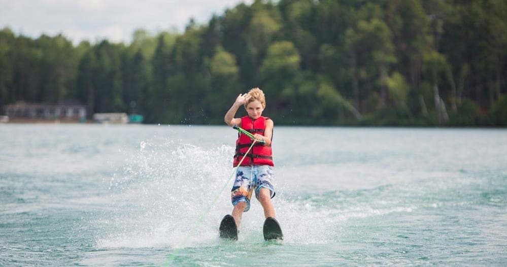 Waterski Rental - Long Length Skis at R&R Rental Park Rapids