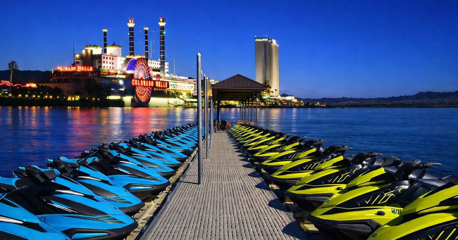 Throttle-Forward on the Colorado: Yamaha VX WaveRunner Rentals in Laughlin