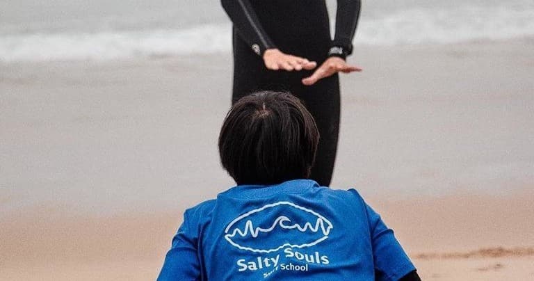 Private Surf Lessons at Salty Souls in Cascais